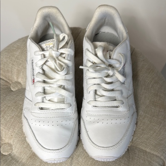 Reebok Classic White Leather Sneakers - Picture 2 of 7